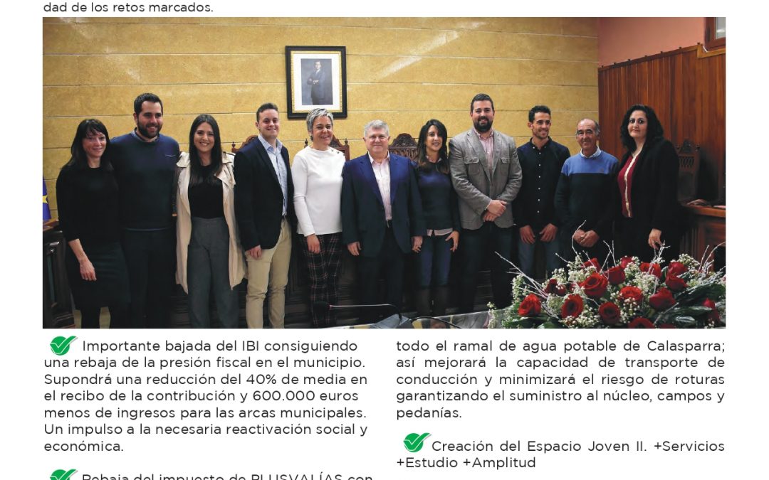 BOLETÍN INFORMATIVO «CALASPARRA SOCIALISTA» Nº1