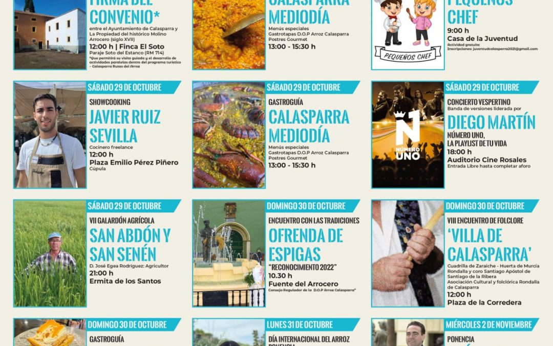 II JORNADAS GASTRONÓMICAS ARROZ CALASPARRA
