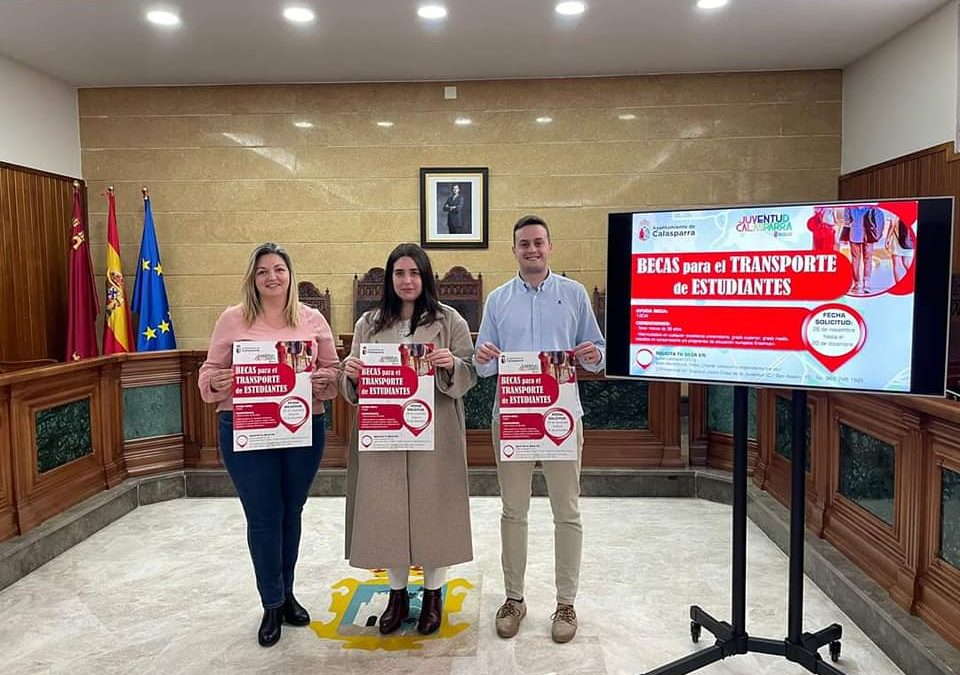 BECAS PARA EL TRANSPORTE DE ESTUDIANTES DE CALASPARRA