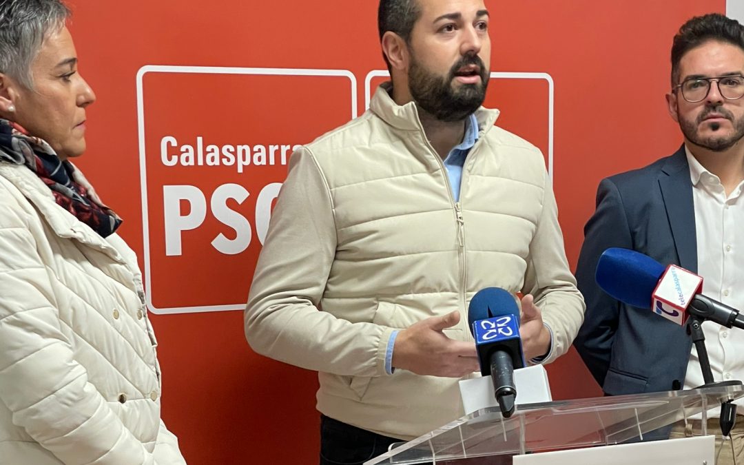El Partido Socialista de Calasparra presenta alegaciones al presupuesto de la Comunidad Autónoma para solicitar lo que es de justicia social para nuestro municipio