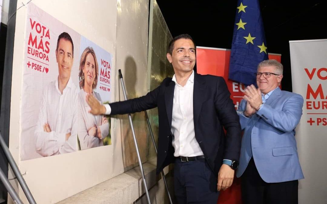 VOTA PSOE – VOTA MÁS EUROPA – VOTA MARCOS ROS